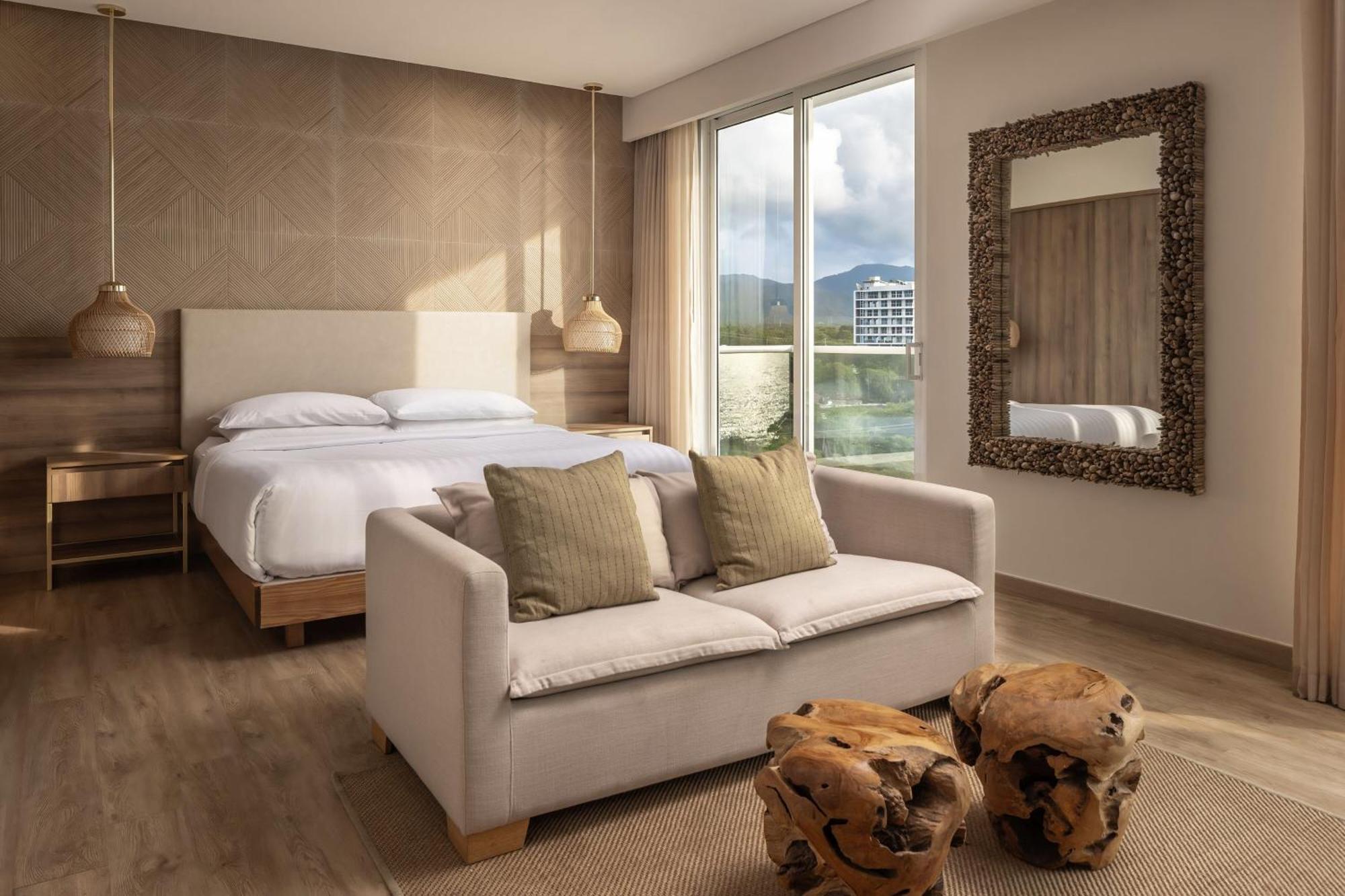 Junior King Suite Sofa Bed Partial Ocean View